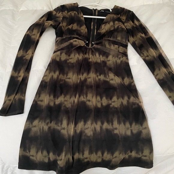 Zara Printed Tulle Dress - Picture 5 of 5